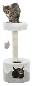Trixie Nuria Scratching Post - kaparófa (fehér/szürke) macskák részére (71cm)