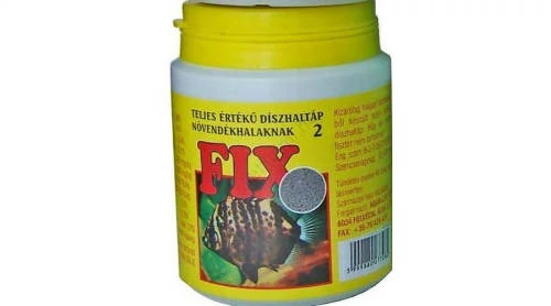 Fix 2 - teljesértékű díszhaltáp (sárga) növendék halak részére (200ml)