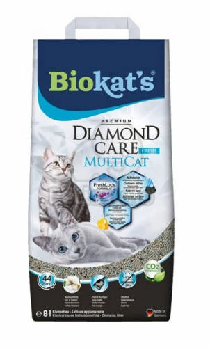 GIMCAT BIOKAT'S DIAMOND CARE MULTCAT FRESH 8L