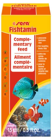 Sera Fishtamin - vitamin édes és tengervízhez (100ml)(KIZÁRÓLAG RENDELÉSRE!)