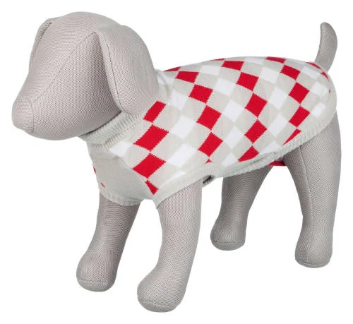 Trixie Pollino Pullover - pulóver (rombusz mintás) kutyák részére (XS) 27cm - KIFUTÓ TERM.