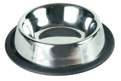 Trixie Stainless Steel Bowl - tál (fém) macskák részére (0,2l/ ø 15cm)