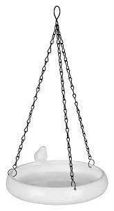 Trixie Water Bowl - kerámia itató (fehér) vadmadarak részére (500ml/Ø7cm)