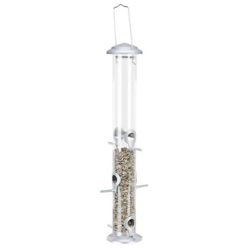 KT25.Trixie Outdoor Feeder - vadmadár etető (ezüst) 1300ml/53cm