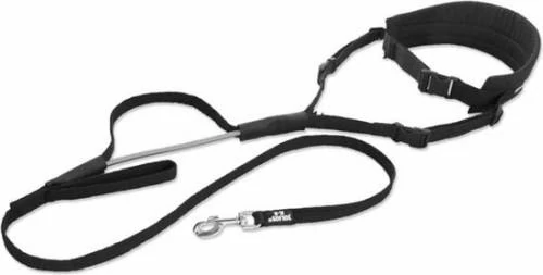 JK9 Jogging öv gumipórázzal, 15-25kg