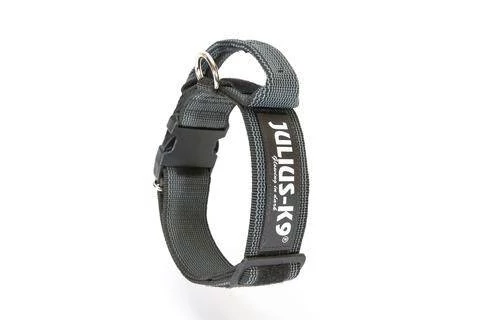 Julius K-9 Color&Gray nyakörv (50mm/49-70cm) fekete-szürke