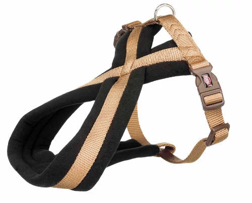 KT.24: trixie 203714 Premium hám S:35-50cm/20mm, caramel