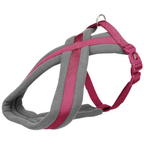 KT24: trixie 203920 Premium hám, M:45–70 cm/25 mm,orchidea
