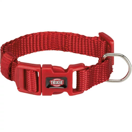 Trixie Premium nyakörv - piros (XS-S) 22-35cm/10mm