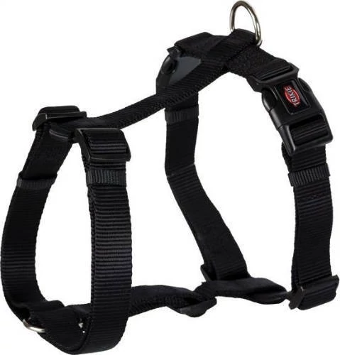 Trixie Premium H- hám - fekete (XS-S) 30-44cm/10mm