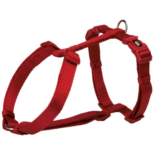 Trixie Premium H-Harness - hám (piros) kutyák részére (S-M) 42-60cm/15mm