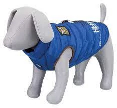 KT25.Trixie Saint-Malo Dog Coat with Harness - mellény hámmal (kék) kutyák részére (XS) 30cm