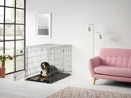 SAVIC Dog Residence - szobakennel (fém) kutyák részére (118x76x88cm)
