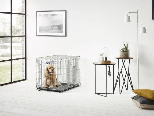 SAVIC Dog Residence - szobakennel (fém) kutyák részére (76x53x61cm)