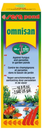 Sera Pond Omnisan - gyógyhatású készítmény tavi halak számára (500ml)