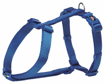 Trixie Premium H-harness - hám (királykék) kutyák részére (M-L) 52-75cm/20mm