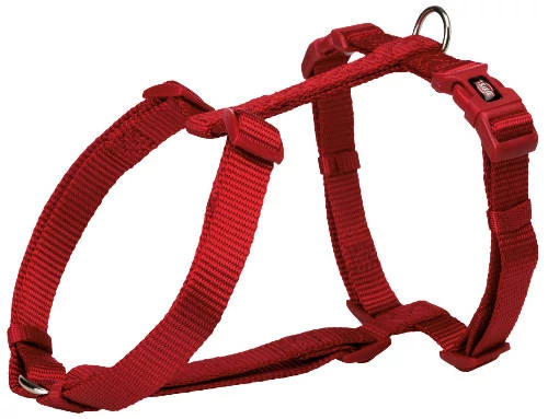 Trixie Premium H- hám - piros (XXS-XS) 20-32cm/10mm
