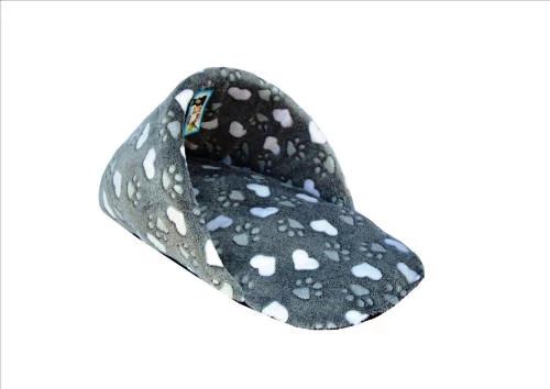 Papucs fekhely baby soft - bújó (mintás) kisállatok részére (73x37x25cm)