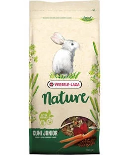 Versele-Laga Nature Cuni Junior - Teljesértékű eleség fiatal nyulak részére (2,3kg)