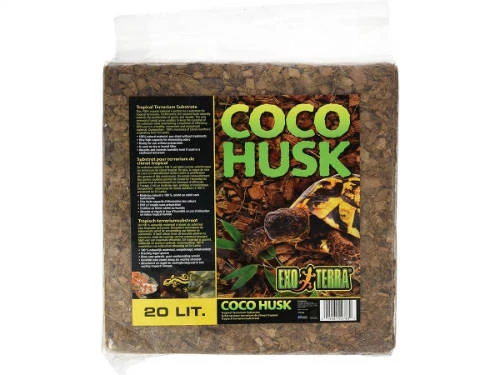 Exo-Terra Coco Husk - alom (kókusz rost) terráriumi állatok részére (20l)