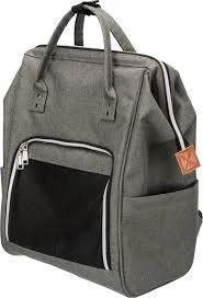 KT25.Trixie Ava Backpack - szállítótáska (szürke) kutyák részére (32x42x22cm)