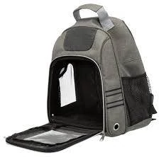 KT25.Trixie Dan Backpack - hátizsák szállítótáska (szürke) kutyák részére (34×44×26 cm)