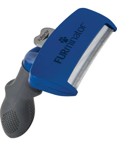 Furminator Long Hair Dog - aljszőrkefe (vegyes színekben) hosszú szőrű kutyák részére (L)