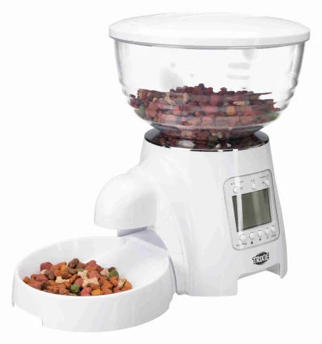 Trixie Automatic Feeder TX7 - automata etető (fehér) 5l (40x26x34cm)