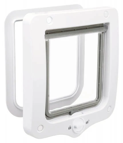 Trixie 2-Way Flap Door - kutya és macskaajtó (fehér) 20x22cm