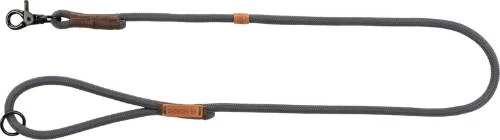 Trixie BE NORDIC Dog Leash - póráz fonott kötélből (szürke,barna) kutyák részére (1m/Ø8cm)