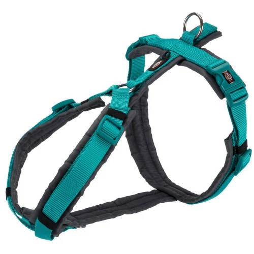 KT24: Trixie Trekking - túrahám - óceánkék/grafitszürke (S) 36-44cm/15mm