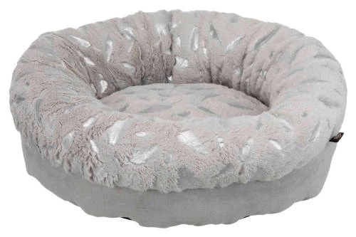 KT24:Trixie Feather Bed - derék alj (ezüst/szürke) kutyák részére (Ø50cm)