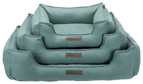 Trixie Talis Bed - négyszögletes, peremes fekhely (menta) kutyák részére (100x70cm)