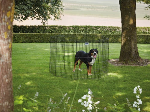 SAVIC Dog Park Delux - Kutyaovi (rácsos) Ø61cm/107cm
