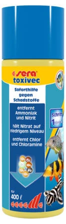 Sera Toxivec - vízelőkészítés és gondozás díszhalak részére (100ml)