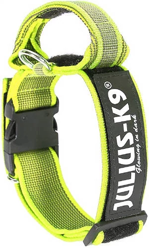 Julius K-9 Color&Gray nyakörv (50mm/49-70cm) szürke-neon