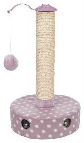 Trixie Junior Scratching Post - kaparófa (világoslila) kölyök macskák részére (47cm/Ø6cm)