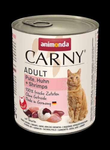 Animonda Carny Adult (pulyka,csirke,rák) konzerv - Felnőtt macskák részére (800g)