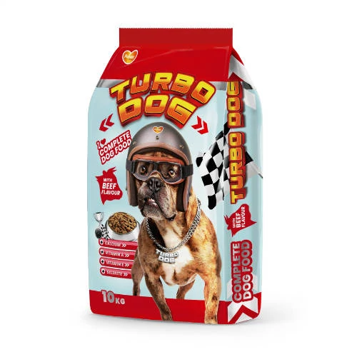 Panzi Turbó Dog Adult (marha) száraztáp - Felnőtt kutyák részére (10kg) (raklapos ár) 60 zsák