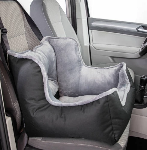 Trixie Car Seat/travel bed for Dog - autós ülés (fekete/szürke) 45x39x42cm
