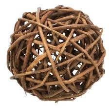 Trixie Wicker Ball - játék (fonott labda) nyulak és tengerimalacok részére (Ø10cm)
