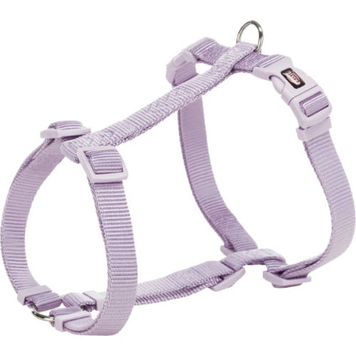 KT24: Trixie Premium H- hám - világos lila (XXS-XS) 20-32cm/10mm