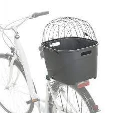 Trixie Basket for Bicycle Carrier - szállítókosár kerékpárra (szürke) kisállatok részére (max:6kg) 36×47×46cm