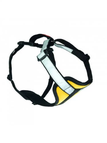 Yutipet Easy Harness (M) - hám (biztonági, sárga) kutyák részére (60-80cm/25mm)