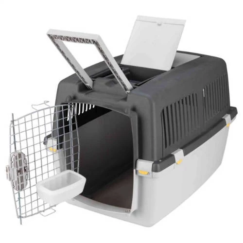 Trixie Gulliver Transport Box - szállítóbox (szürke) IATA (52x51x72cm) max:18kg-ig