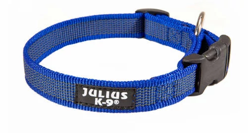 JK9 Color&Gray nyakörv 25mm/39-65cm, kék-szürke CSOMAGOLT