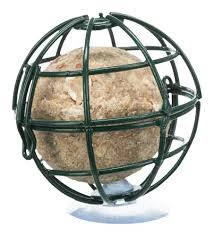 KT25.Trixie Fat ball holder for window pane - vadmadár etető (sötétzöld) ablakra rögzíthető (Ø7cm)