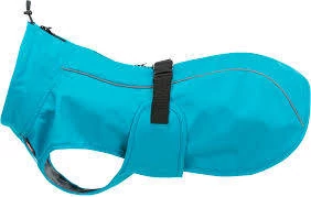 KT25.Trixie Dog raincoat Vimy - esőkabát (türkiz) kutyák részére (L) 62cm