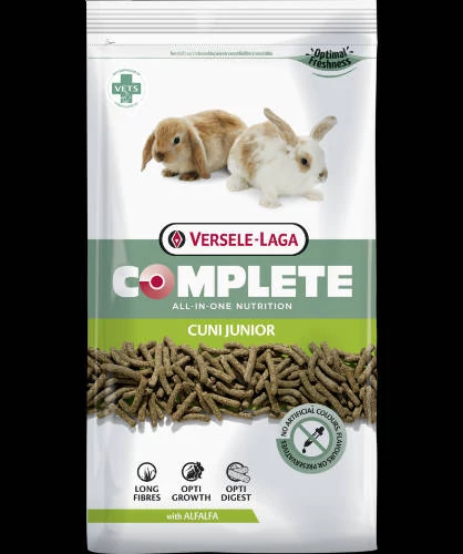 Versele-Laga Complete Cuni junior - Teljesértékű extrudált eleség fiatal nyulak részére (8kg)