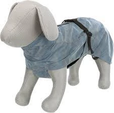 Trixie Dog raincoat Lunas - esőkabát (kék,ezüst) kutyák részére (XS) 30cm